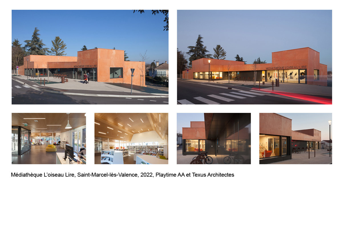 jerome-ricolleau-photographe-architecture-lyon-rhone-alpes-Playtime-AA-Texus-Architectes-Mediatheque-L-oiseau-Lire-Saint-Marcel-les-Valence